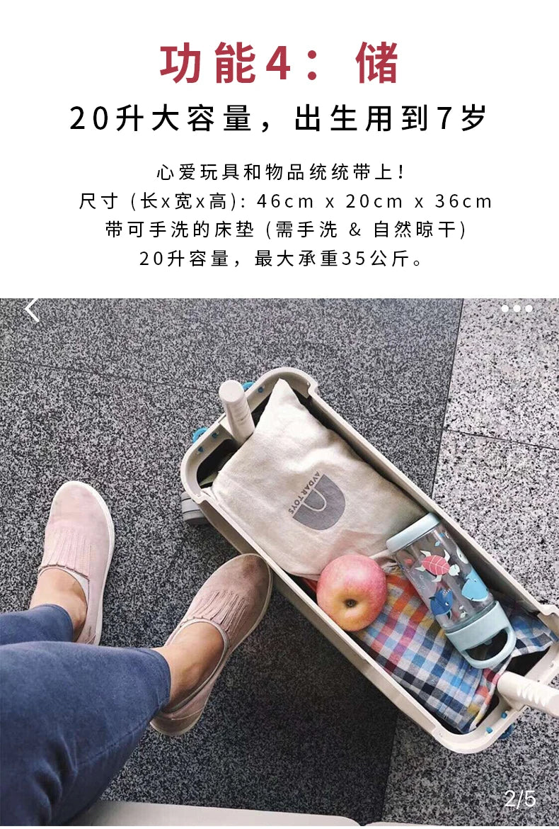 Multifunction Super Can Ride Sleep Reclining Removable Child Travel Artifact Rolling Luggage Spinner Brand Travel Suitcase