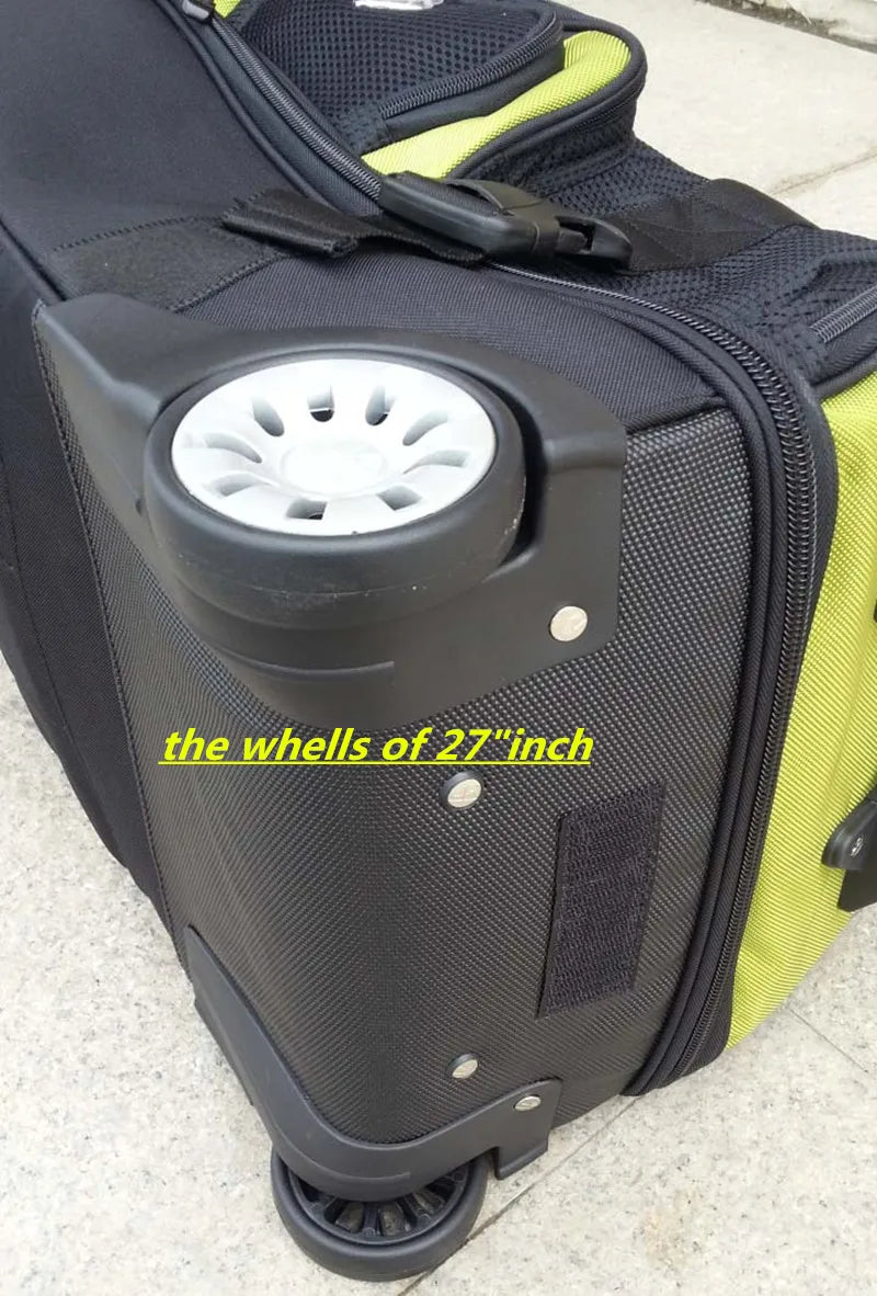 Waterproof High Capacity Travel Suitcase Oxford Cloth Bag Women Trolley Case ,Men 27"30" Inch Box Rolling Luggage