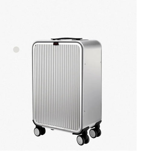 High-Quality Boarding  20" 24" Inch Size Aluminium Suitcase TAS LOCK 100% Spinner Business Trolley Luggage Bag On Wheel