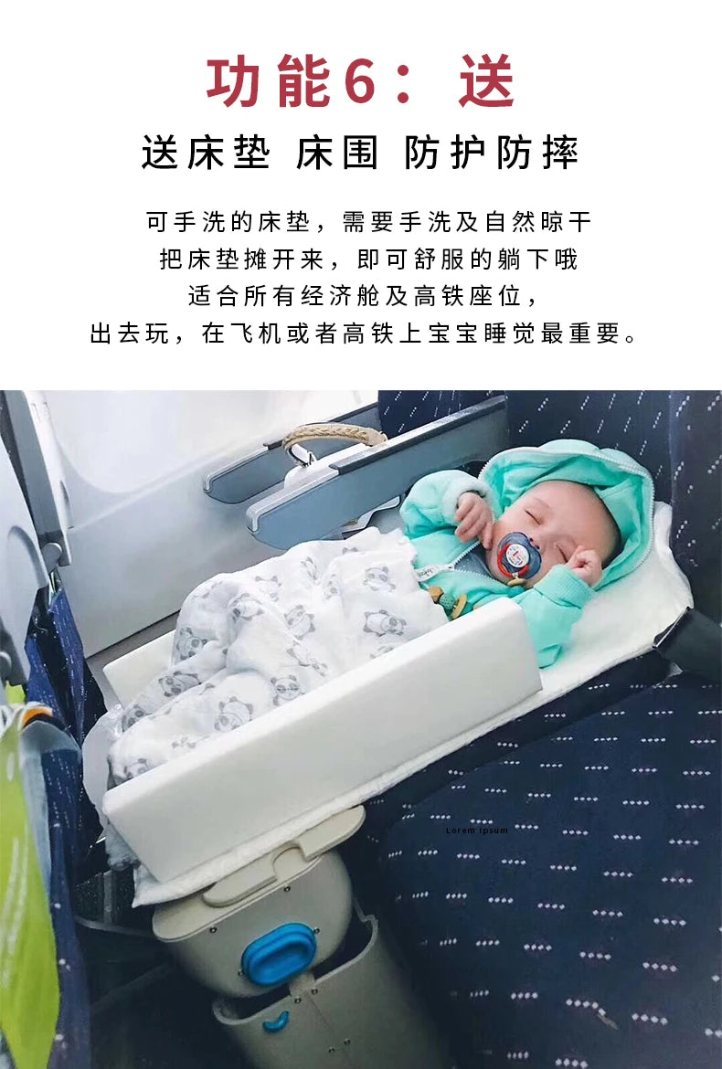 Multifunction Super Can Ride Sleep Reclining Removable Child Travel Artifact Rolling Luggage Spinner Brand Travel Suitcase