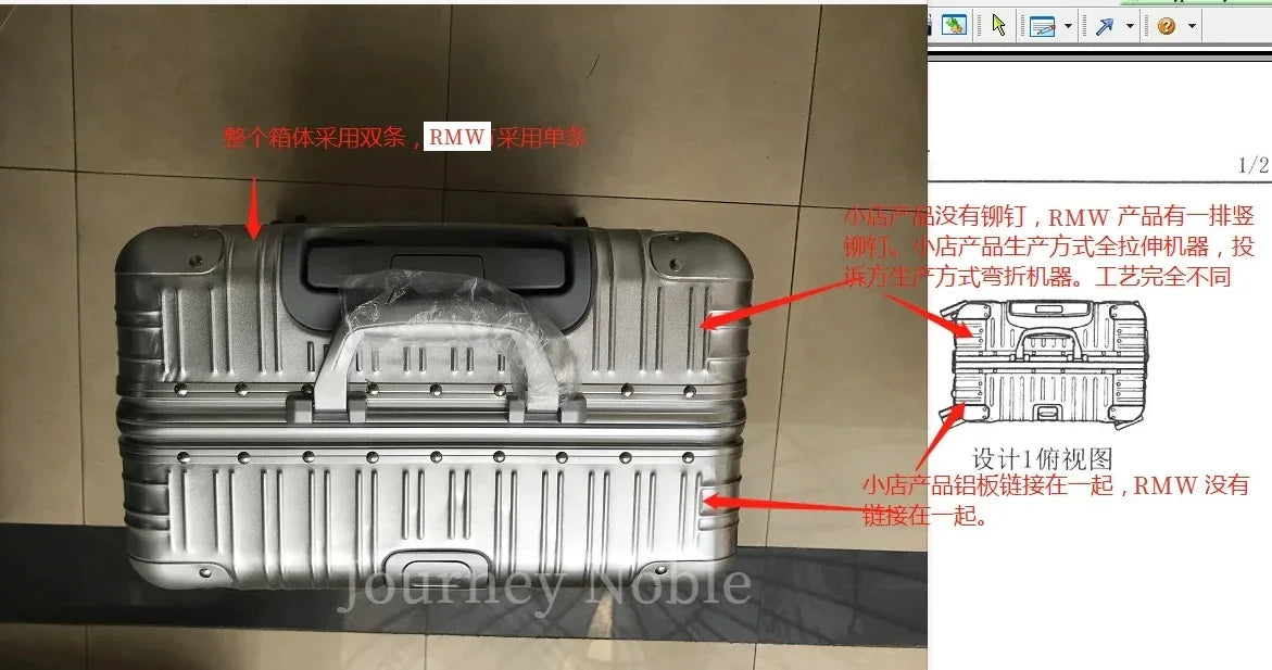 Independent design 100% Aluminum-magnesium Material High Quality 20/24/26/28 Size Travel Luggage Spinner Brand Travel Suitcase