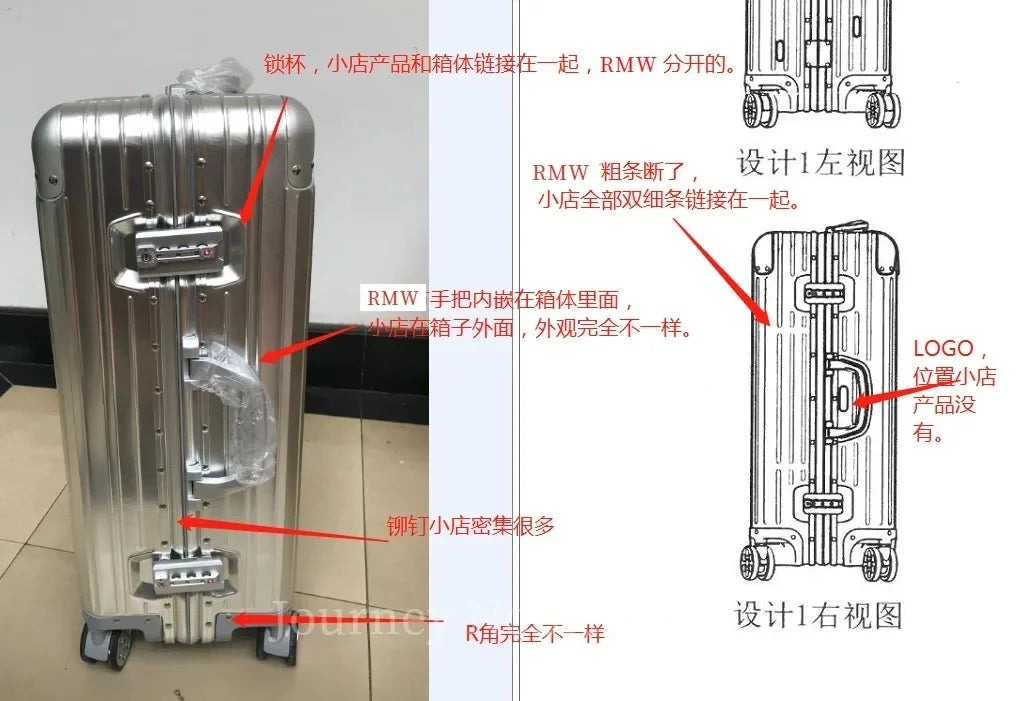 Independent design 100% Aluminum-magnesium Material High Quality 20/24/26/28 Size Travel Luggage Spinner Brand Travel Suitcase