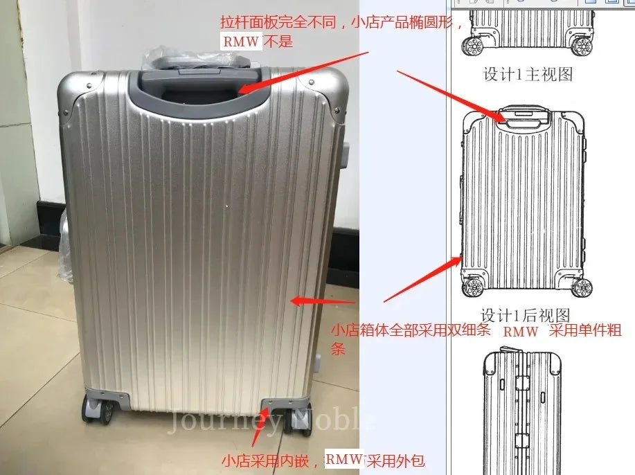 Independent design 100% Aluminum-magnesium Material High Quality 20/24/26/28 Size Travel Luggage Spinner Brand Travel Suitcase
